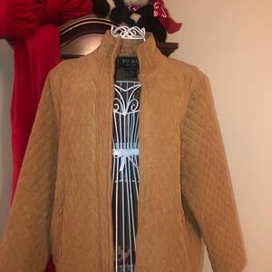 Just in Like New FUDA New York Tan Quilted jacket